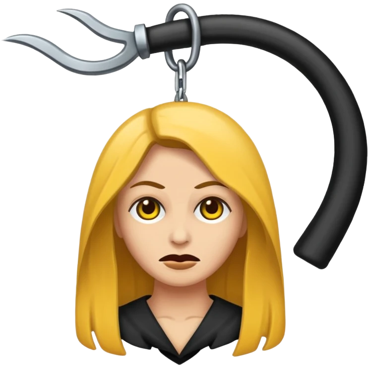 Dead hangwoman emoji