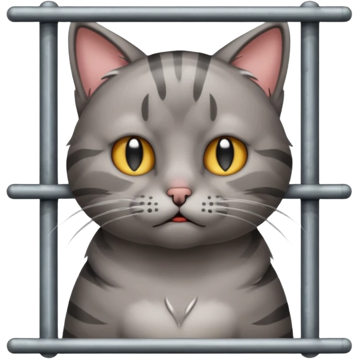 cat jail cry emoji