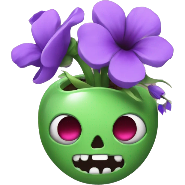 Poison with Flowers  emoji
