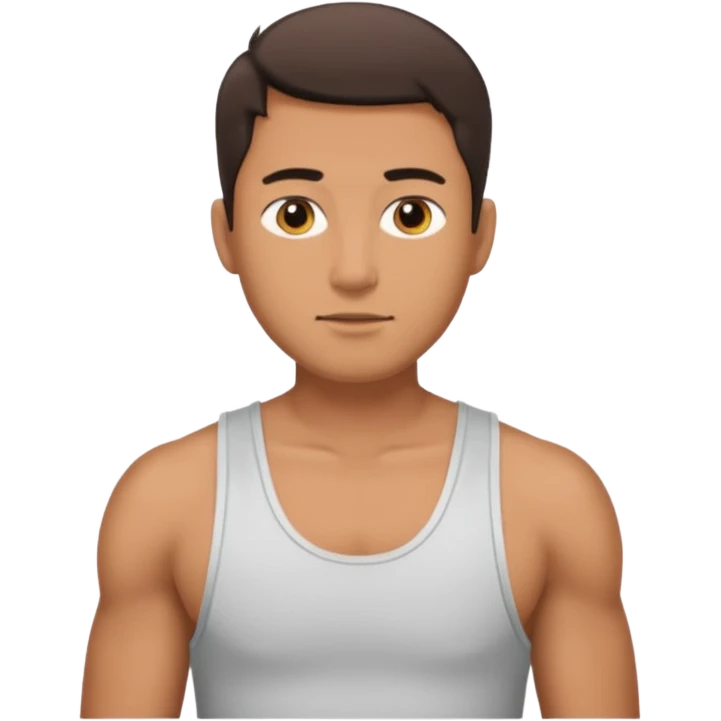 man with boobs emoji