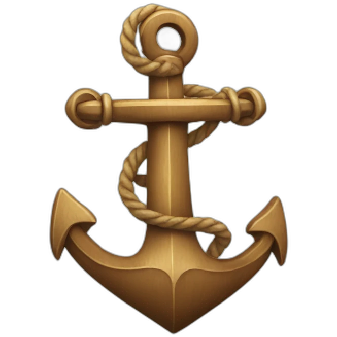 ship anchor character emoji