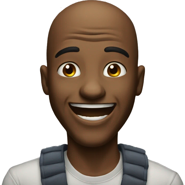 laughing and talking shit emoji