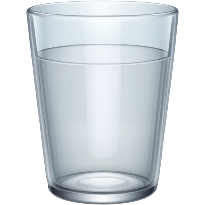 empty glass cup emoji