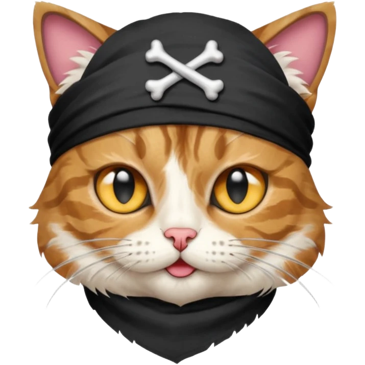 pirate cat emoji