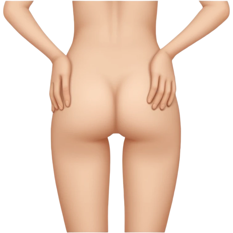 Holding butt with one hand underneath  emoji