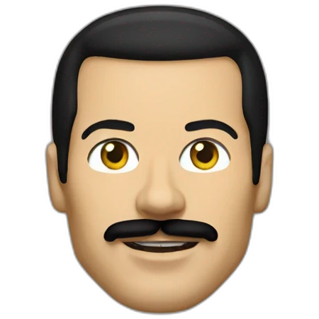Freddie mercury emoji