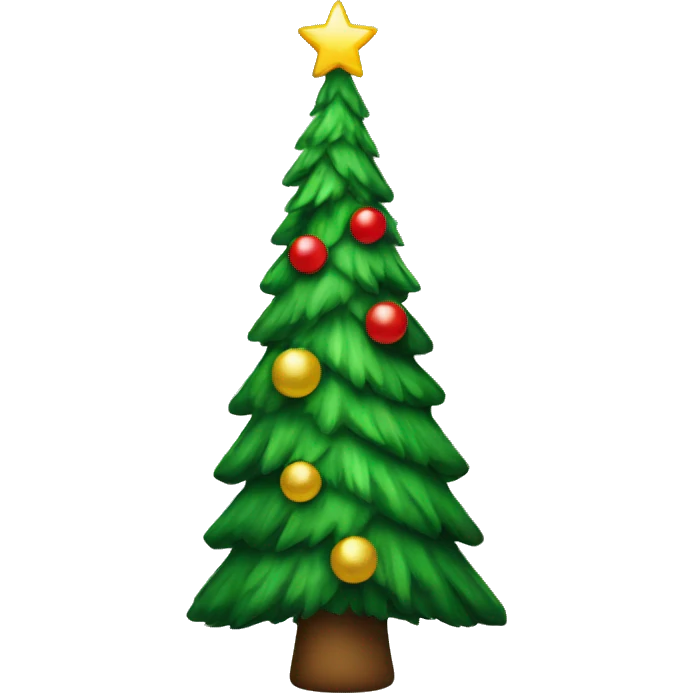 Chrismas tree emoji