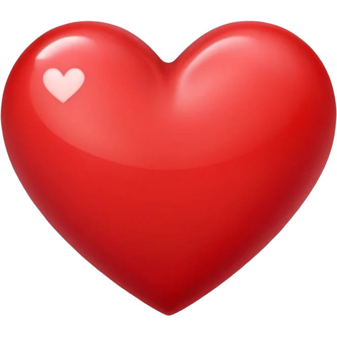 red heart emoji