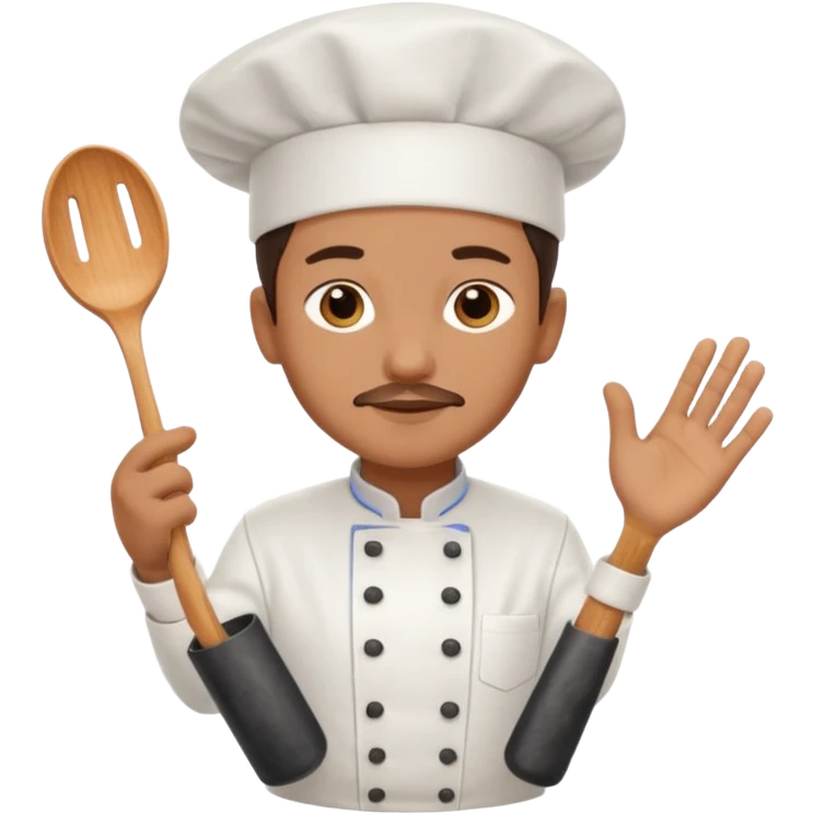 chef wearing apron







 emoji