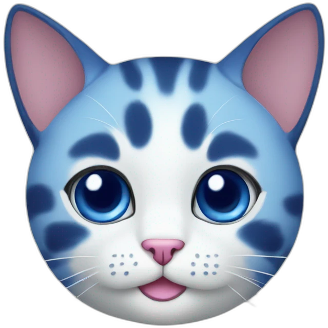 blueberry cat emoji