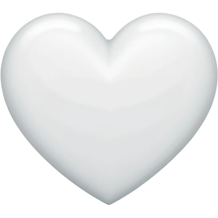 white heart emoji