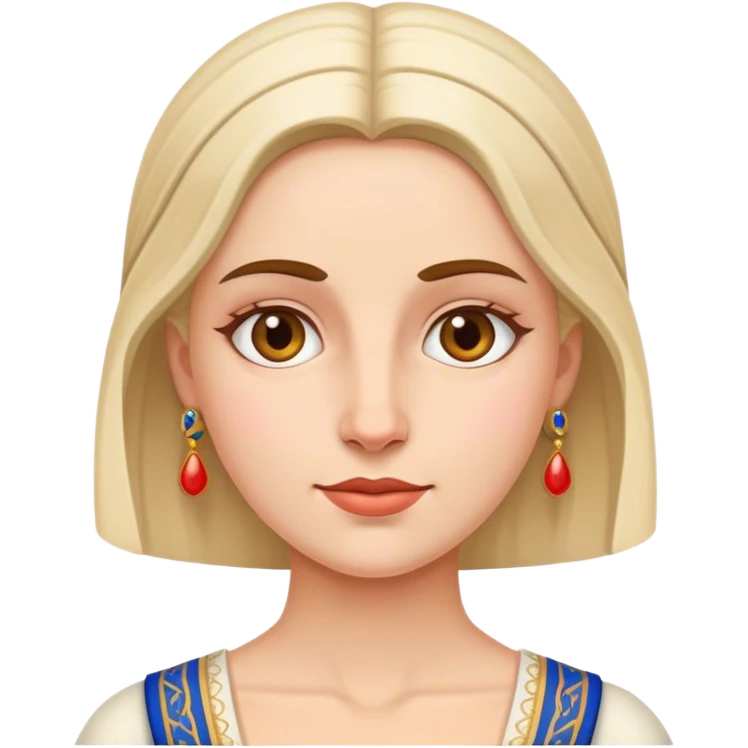 traditional european woman emoji