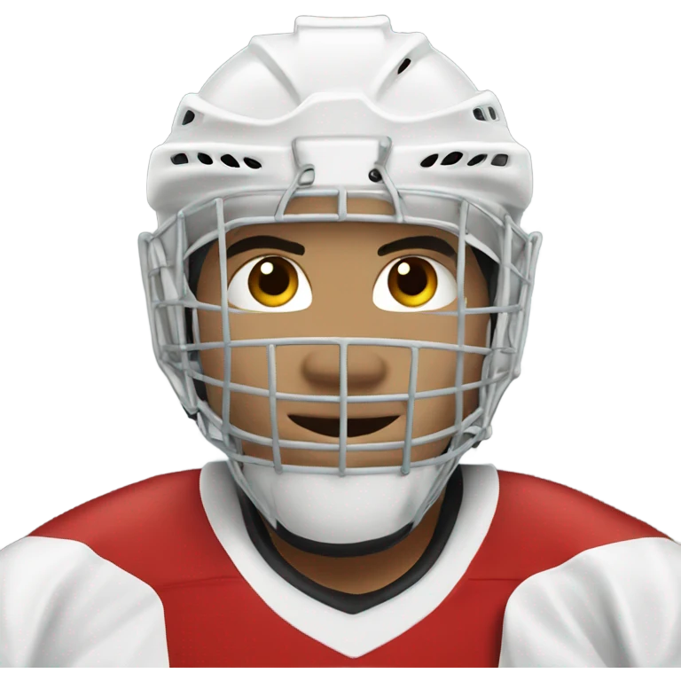 Hockey goalie emoji