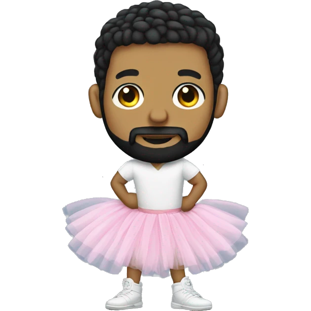Drake wearing tutu emoji
