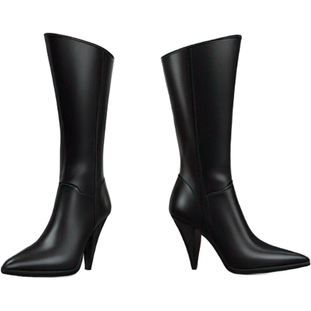 black boots emoji
