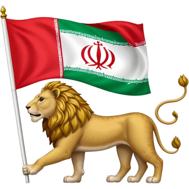 🇮🇷🦁 emoji