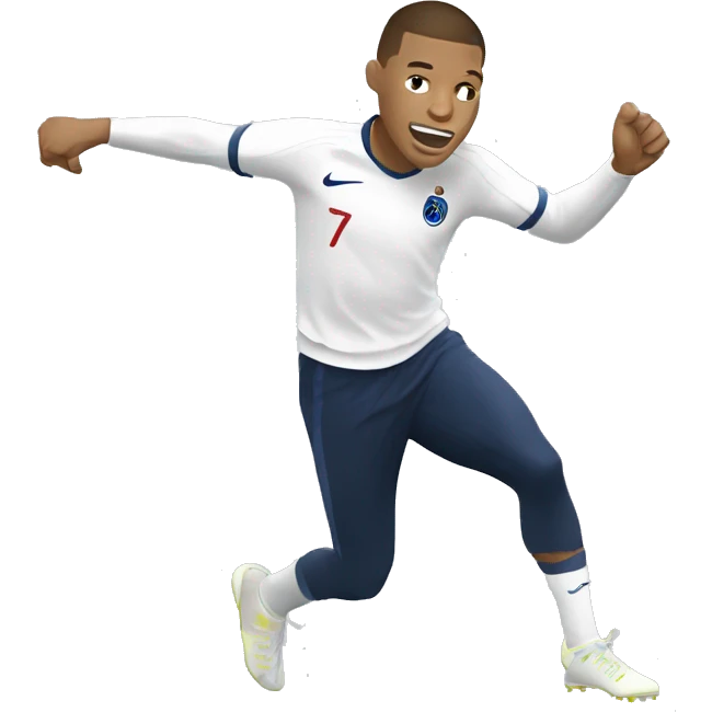 Mbappé qui danse emoji