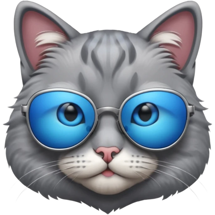 Cat wearing sunglasses  emoji