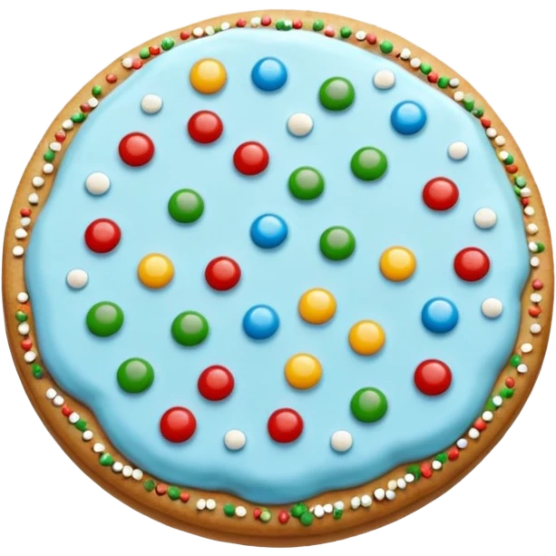 christmas cookie emoji