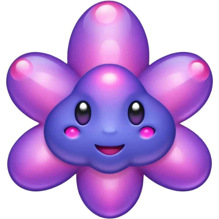 Pokemon legendary purple and pink cosmog emoji