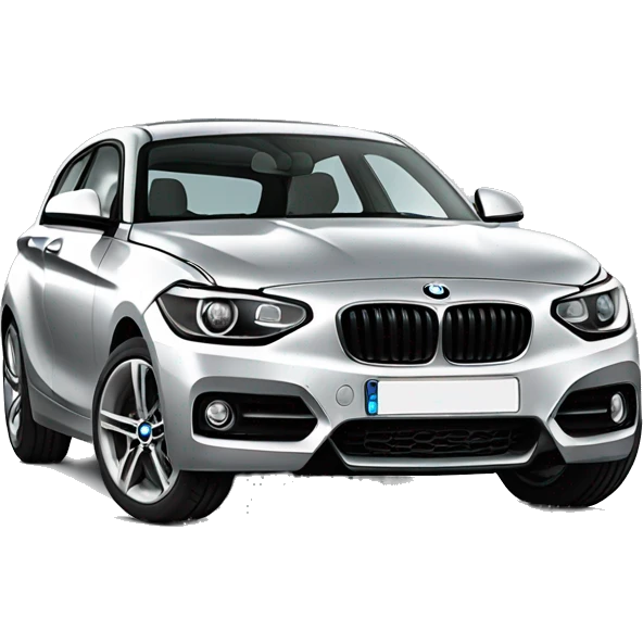 BMW SERIE 1 F20 silver emoji