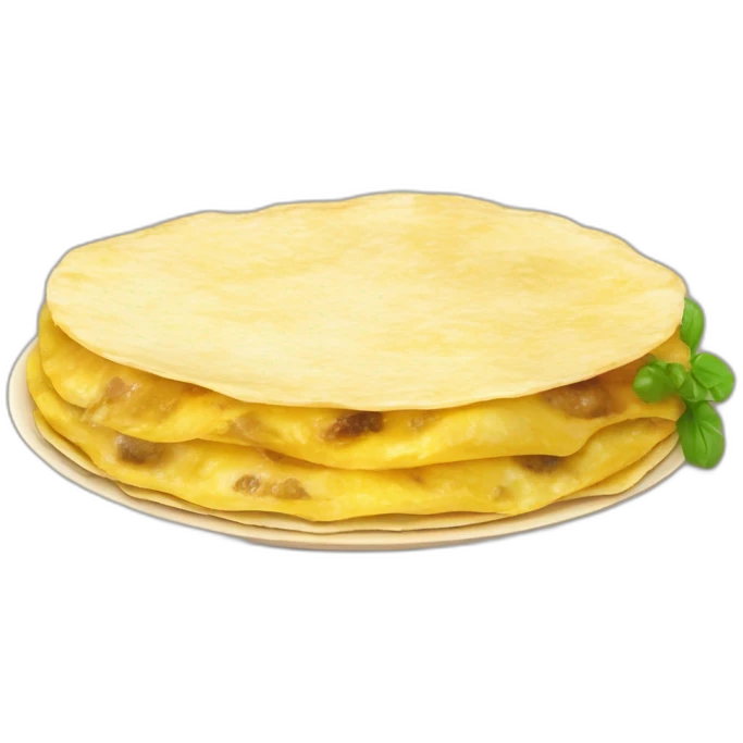 Tortilla de patatas con cebolla española emoji