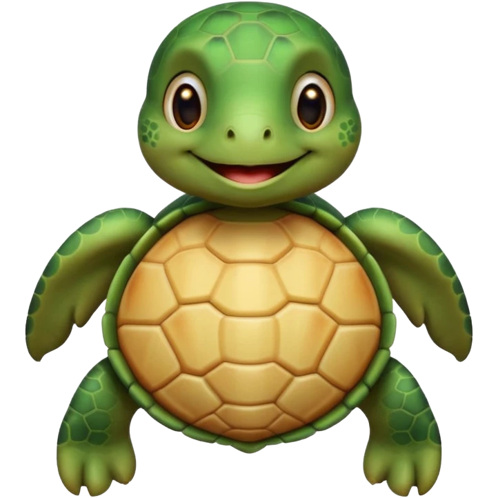 Cute turtle emoji
