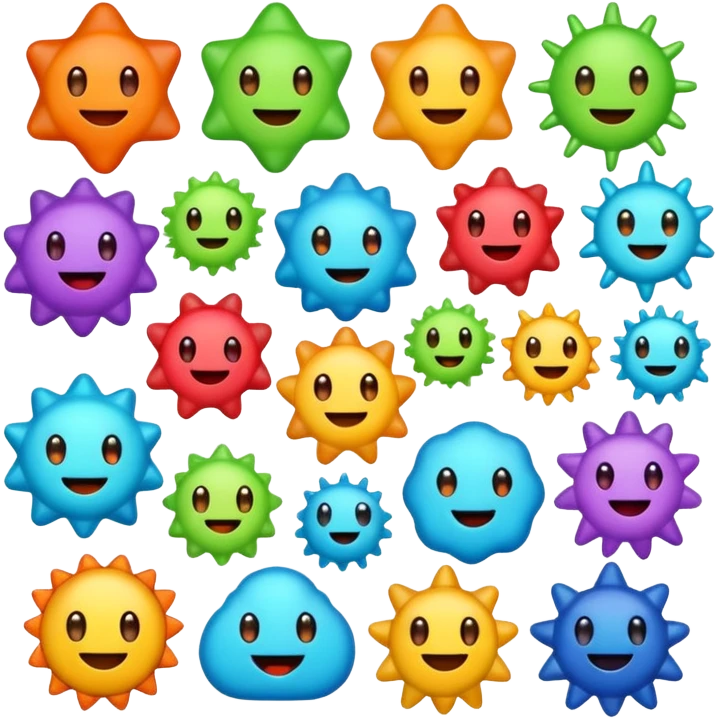 cute virusses emoji