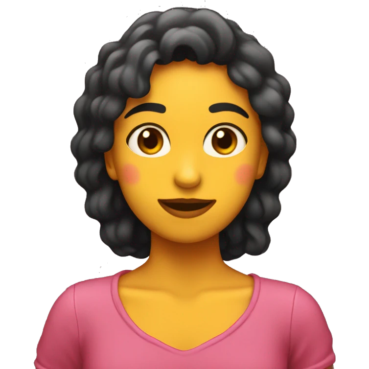 Chica enamorada emoji