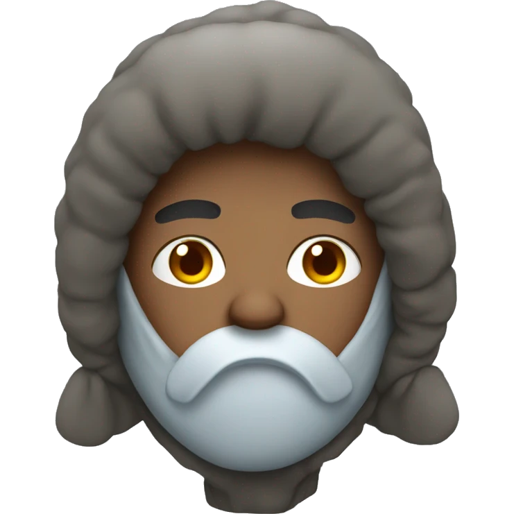 Man very cold  emoji