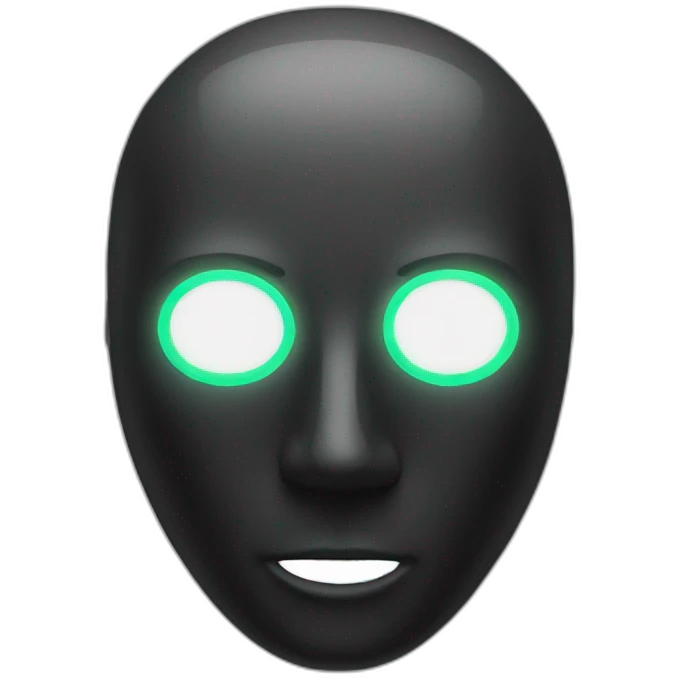 Smart LED mask emoji