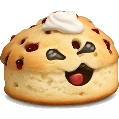 scone emoji