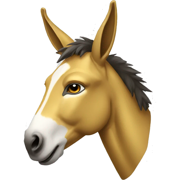 Golden donkey  emoji