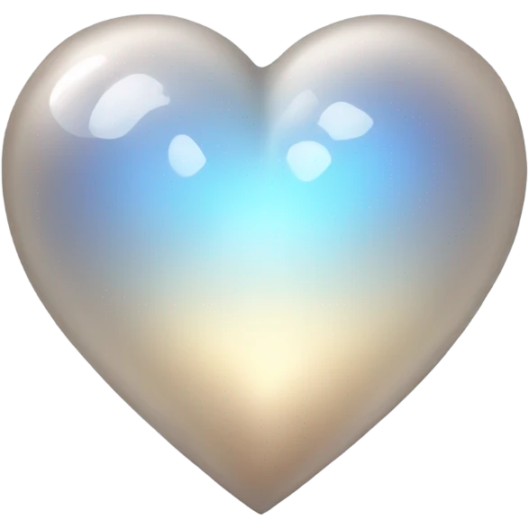 moonstone heart emoji