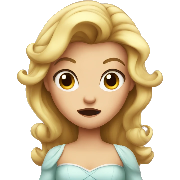 princess angry emoji