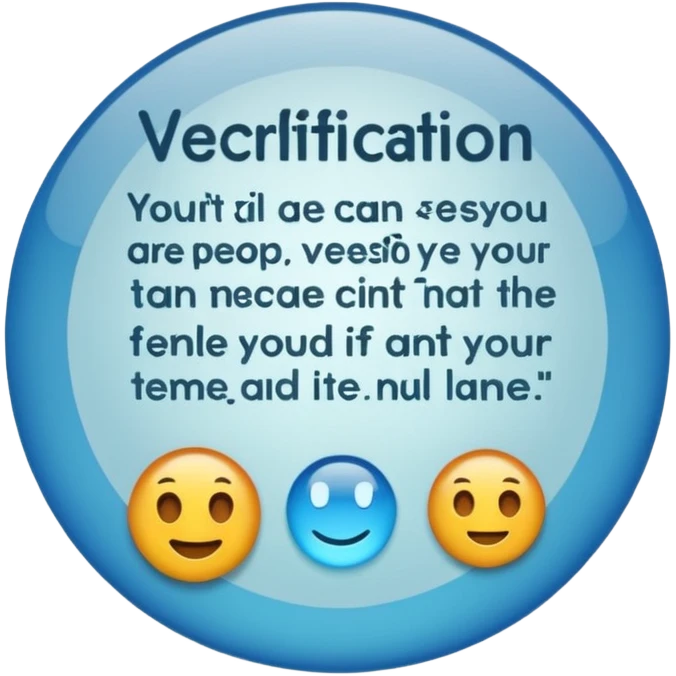 Verificación emoji