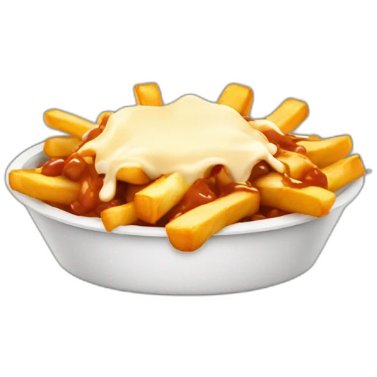 Poutine emoji