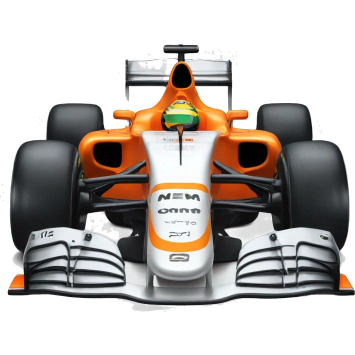 McLaren formula 1 car emoji