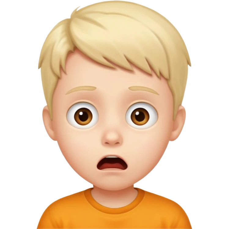 Kid shocked  emoji