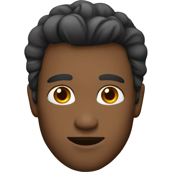 guy with m hairline emoji