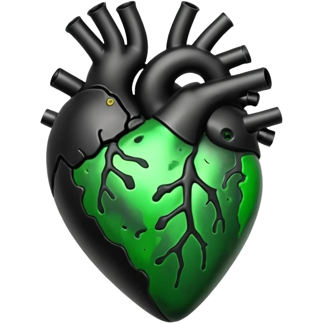Toxic Heart
 emoji