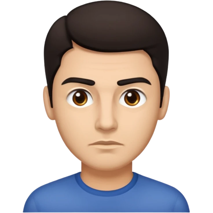 MAKE A MAN WITH AN UNIBROW emoji