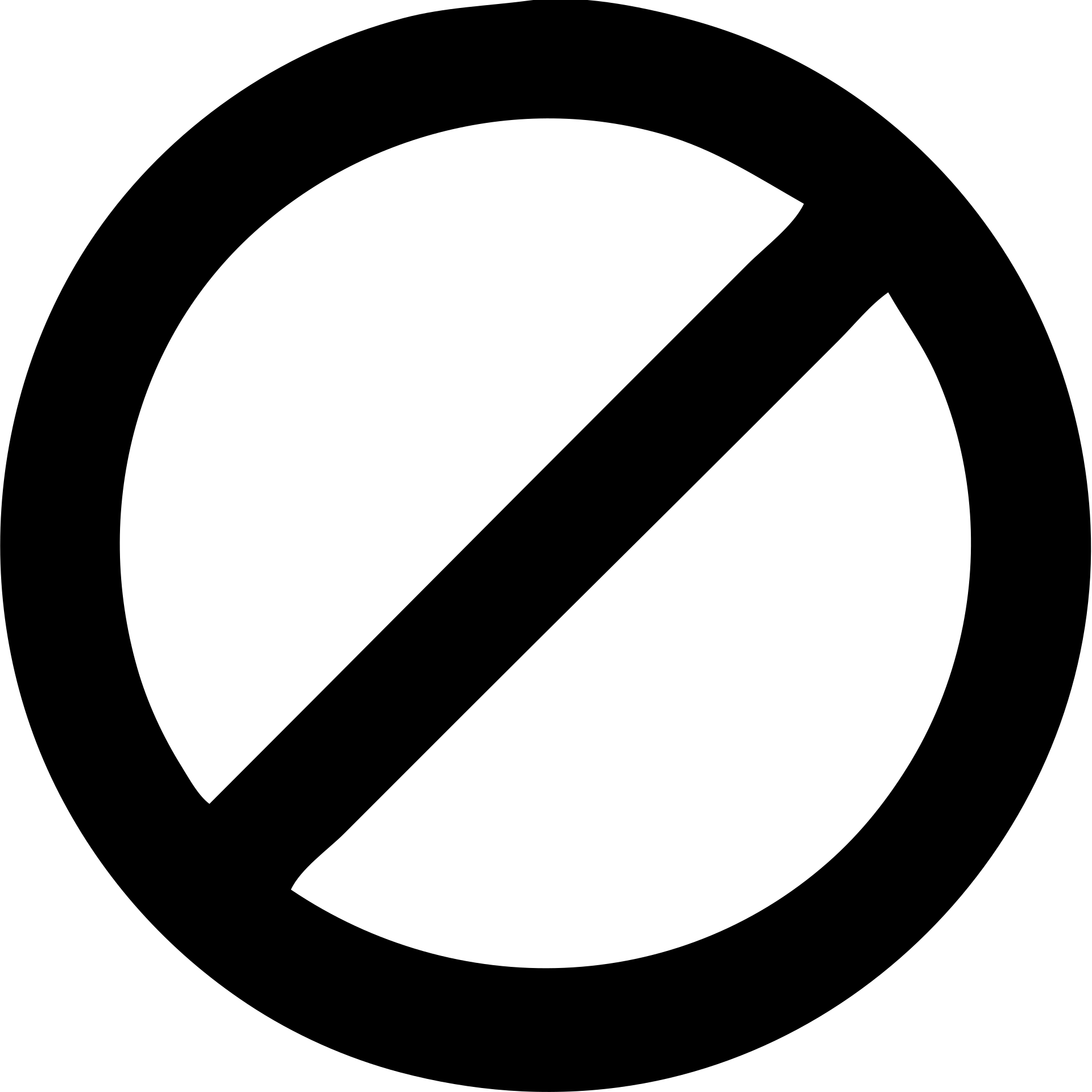 solid filled prohibition sign icon emoji