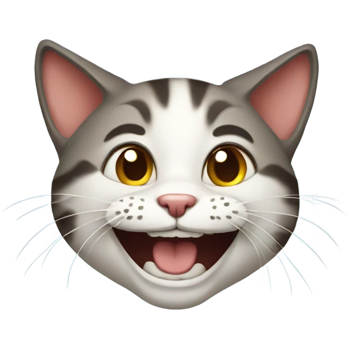 laught cat emoji