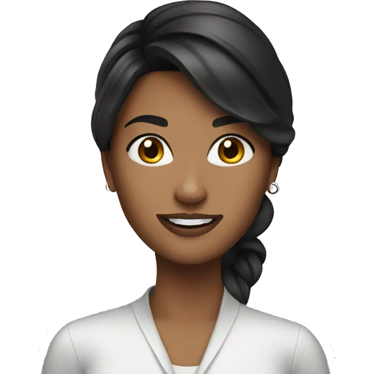 Vip brunette emoji