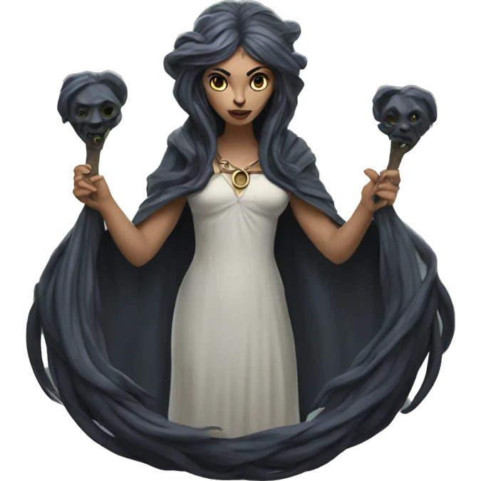 Hecate tripple formed emoji