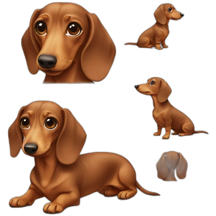 dachshund emoji