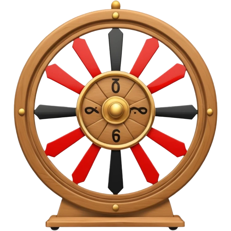  white wheel of fortune wheel emoji