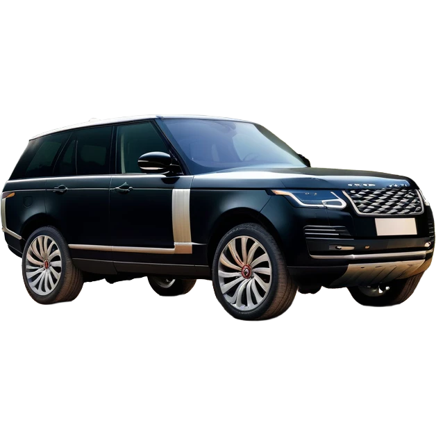 Range Rover (2022) – cinematic-realistic Range Rover, its elegant black body gleaming under the soft light of dawn as it glides effortlessly across rugged terrain. The powerful V8 engine hums as it conquers rocky hills and dense forests, blending luxury with off-road prowess. Inside, the cabin is an oasis of comfort, showcasing leather, wood, and the latest technology in a seamless, sophisticated design. emoji