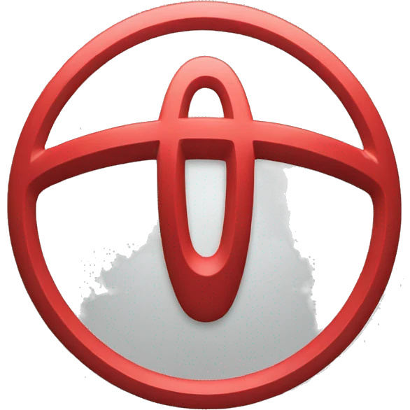 Toyota logo  emoji
